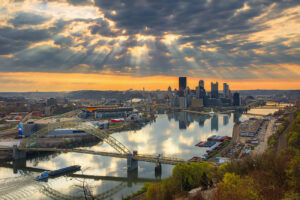 Morning Glory - Limited Edition Unique Pittsburgh Photo Print