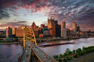 Fine Art Photography of Pittsburgh's Fort Pitt Bridge & Tunnels