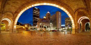 The Pennsylvanian Train Station Print: Pittsburgh