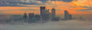 Fine Art Photography Print of Pittsburgh's Grandview Avenue