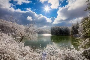 Explore Nature's Beauty with Beaver County Ambridge Reservoir Print
