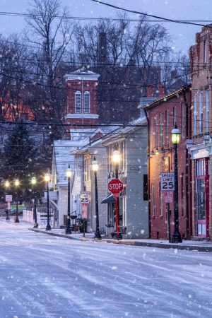 Fine Art Photography Print of Bridge Street, Beaver County