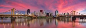 Pittsburgh Sunrise North Shore Photography Print