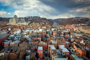 Photography Print of Pittsburgh's North Side Allegheny General Hospital