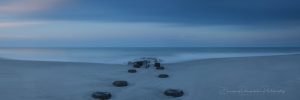 Myrtle Beach Stumps | A Fine Art Beach Panoramic Photography Print