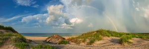 Coquina Beach OBX | A Fine Art Beach Panoramic Photography Print