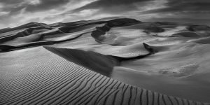 Colorado Sand Dunes | A Fine Art Black and White Photography Print