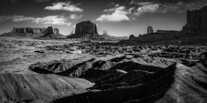 Monument Valley | A Fine Art Black and White Photography Print