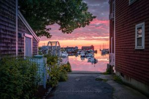 Bar Harbor Alleyway | Boats and Harbor Fine Art Photography