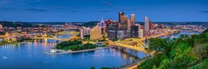 Pittsburgh Grandview, Fountain & Cityscape Fine Art Photography Prints