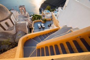 Santorini Steps Fine Art Photography Print