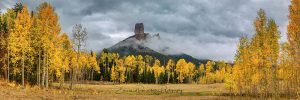 Chimney Rock -Sun Juan National Forest | Mountain Fine Art Panoramic Photography