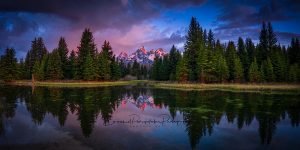 Schwabacher Landing | Fine Art Panoramic Photography - Award Winning