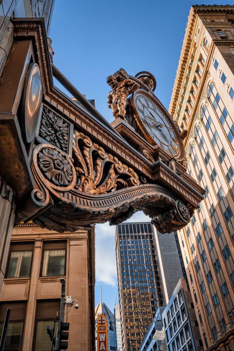 Kaufmanns Clock - Kaufmann's Clock in Pittsburgh