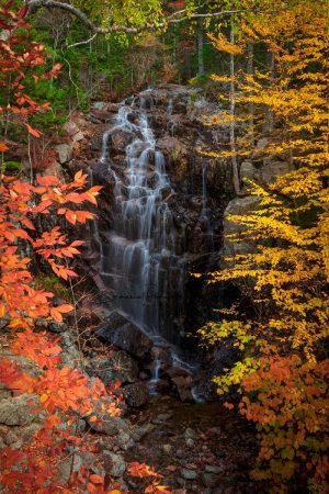 Hadley Falls Acadia National Parks | A Fine Art Water Photography Print