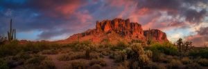 Superstition Mountains | American West Fine Art Panoramic Photography