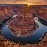 Horseshoe Bend, Paige Arizona Flying Eagle | American West Fine Art Photography Print
