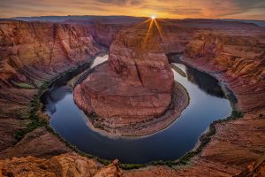 Horseshoe Bend, Paige Arizona Flying Eagle | American West Fine Art Photography Print