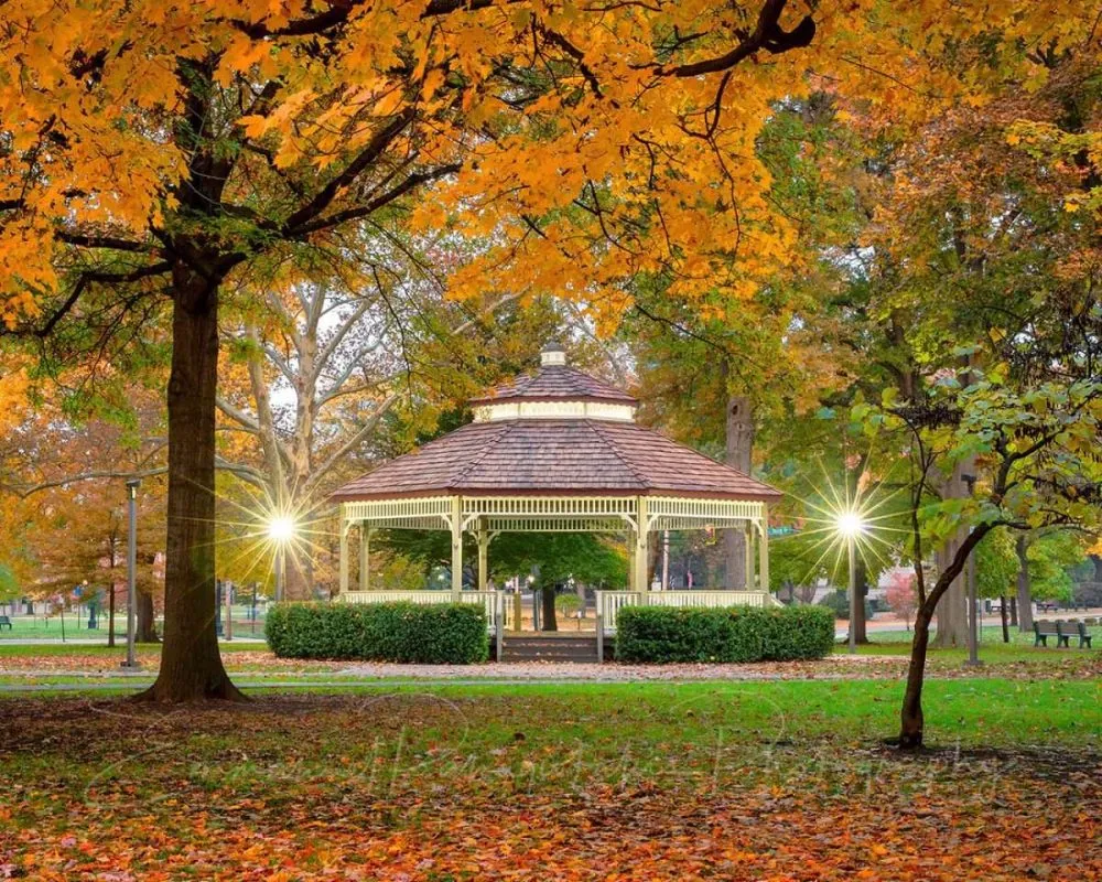 Beaver Gazebo Fall Photo Print