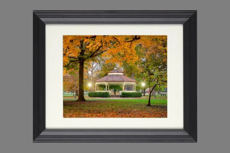 Beaver Gazebo Fall Photo Print - Image 2