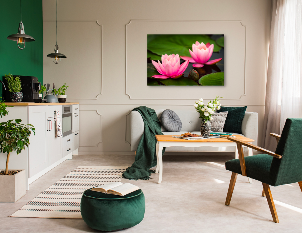 Water Lillies in the home Fine Art Photography