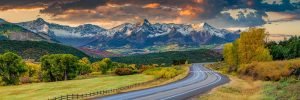 The Magic of Dallas Divide | Mountain Fine Art Panoramic Photography