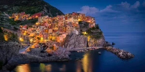 Whispers of Dusk II | Manarola Italy Photography Print
