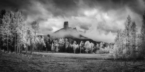 Devil's Tower | A Fine Art Black and White Photography Print