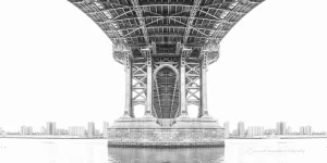 Manhattan Bridge New York Fine Art Photography Print