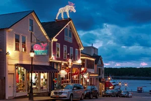 Main Street Bar Harbor | Small Town USA Fine Art Photography