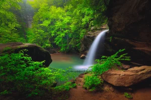 Hocking Hills Lower Falls | A Fine Art Water Photography Print