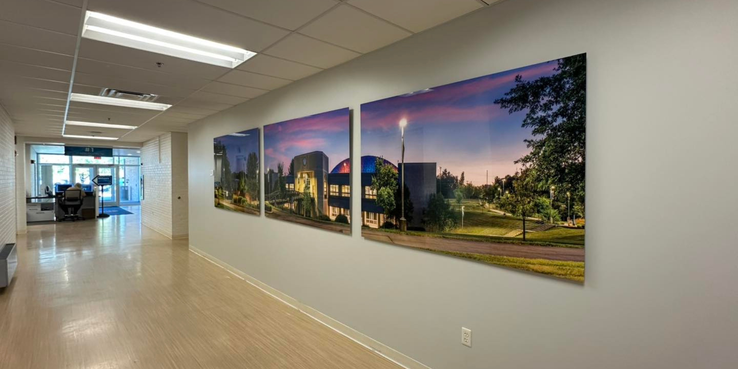 CCBC Student Services Center Hallway