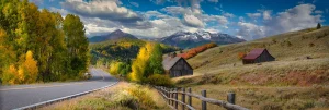 Telluride Rural Colorado Road