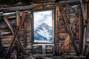 Framed by Time | Mountain Fine Art Photography