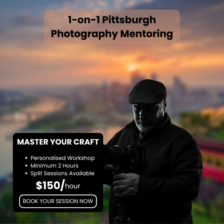 New pittsburgh photography mentoring with Emmanuel Panagiotakis
