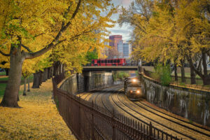 Autumn in Allegheny Commons Park