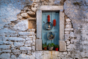 Greek Island Doorway