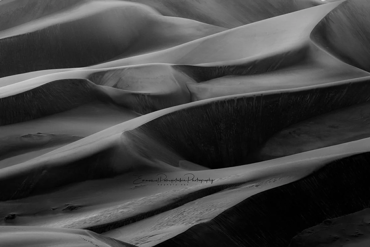 Sand Dunes | A Fine Art Black and White Photography Print