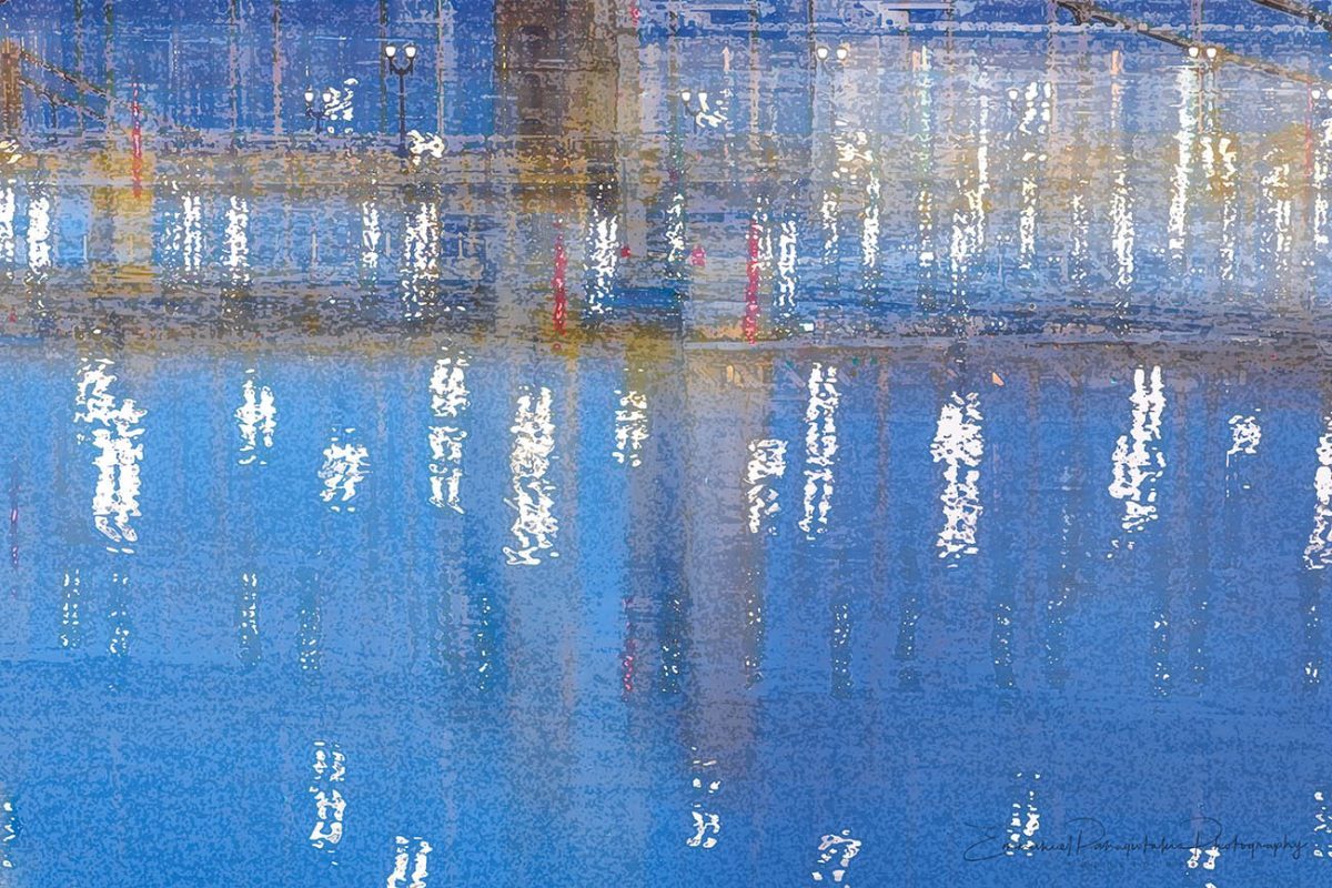 City of Bridges in Blue