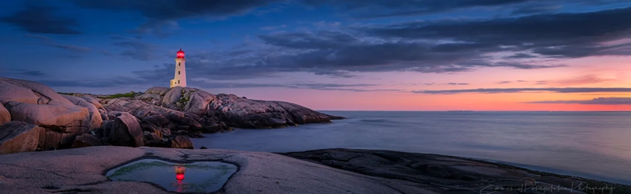 Peggy's Cove Lighthouse Pano 1.3 copy