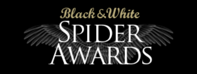 Black and Spider Awards Logo for Emmanuel Fine Art Photography Galleries
