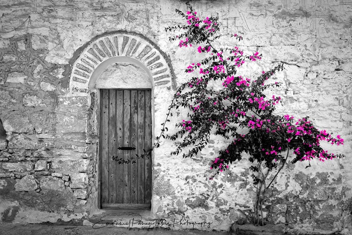 Greek Doorway | Splash of Color Photography Print