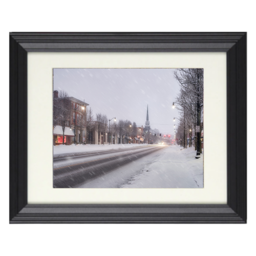 Snow in New Brighton-Frame