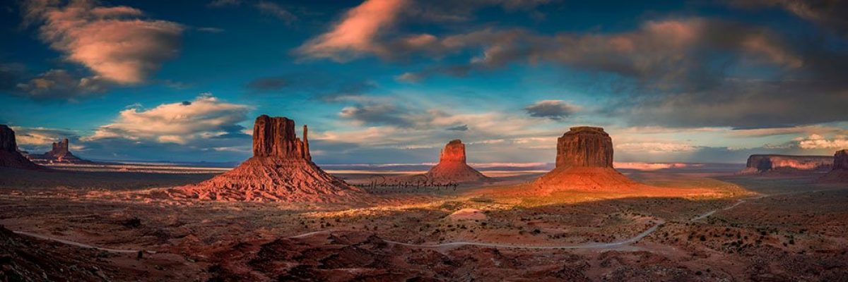 The Two Mittens | American West Fine Art Panoramic Photography